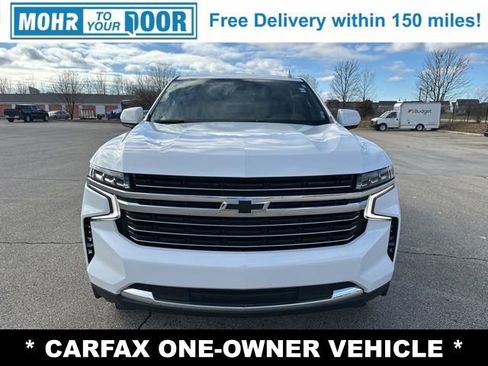 Used 2021 Chevrolet Suburban LT w/ Rear Media and Nav Package image 2