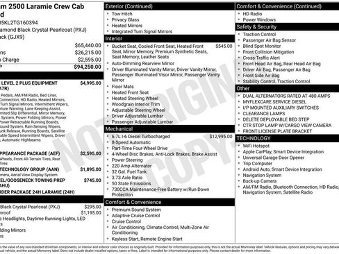 New 2026 RAM 2500 Laramie AWD/4WD image 6