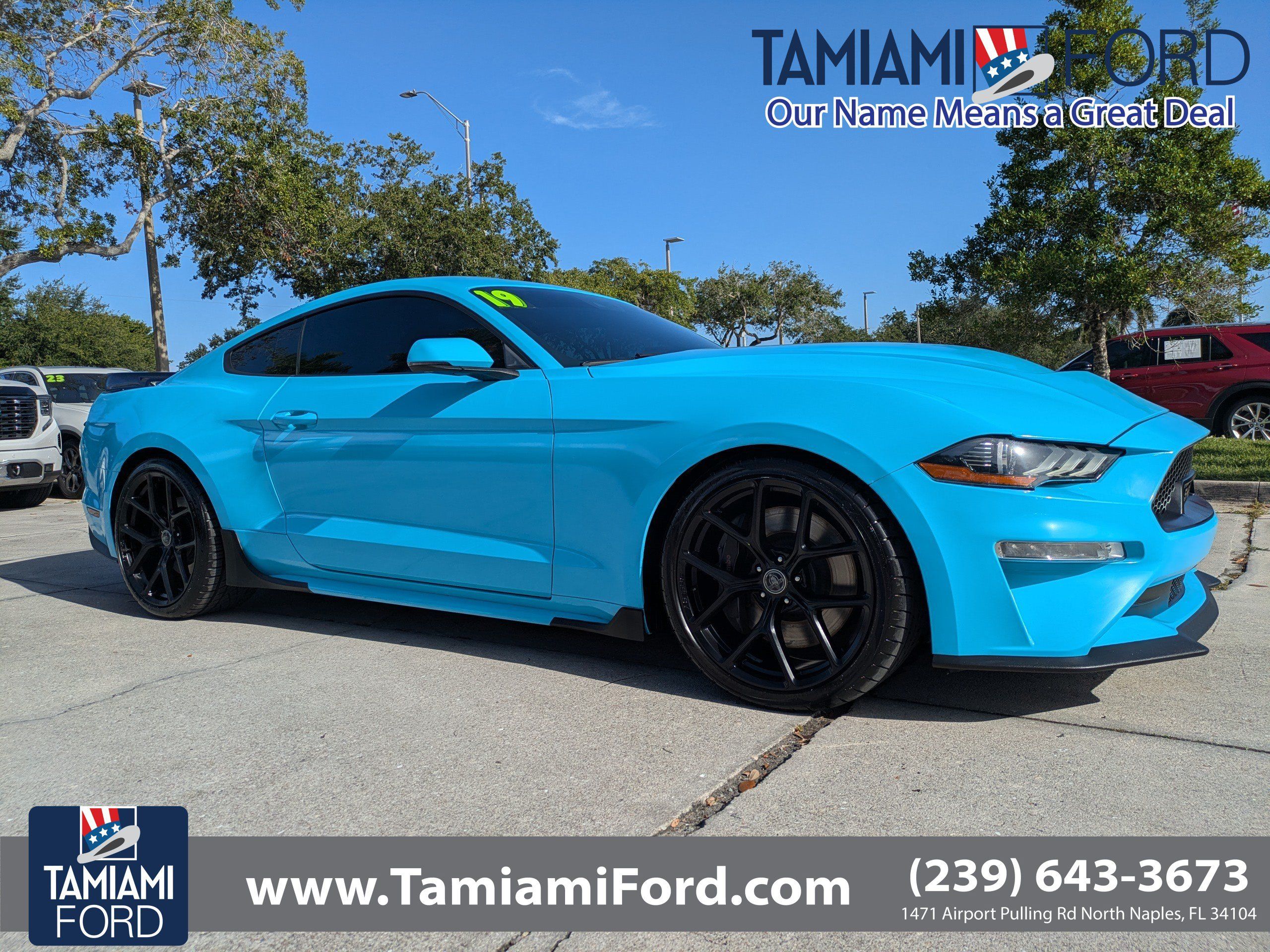 Used 2019 Ford Mustang GT Premium w/ GT Performance Package RWD image 1