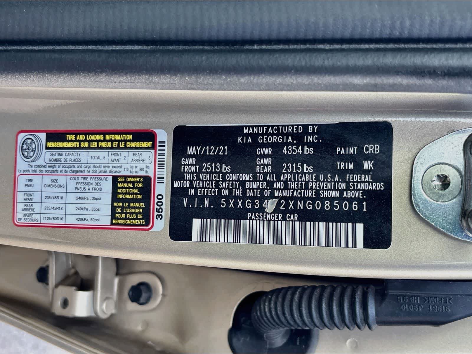 Used 2022 Kia K5 EX FWD image 29