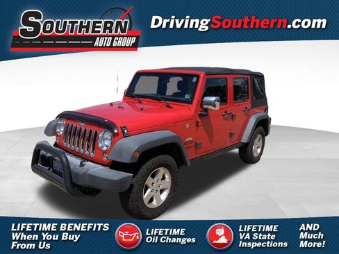 Used 2017 Jeep Wrangler Unlimited Sport w/ Connectivity Group AWD/4WD image 1