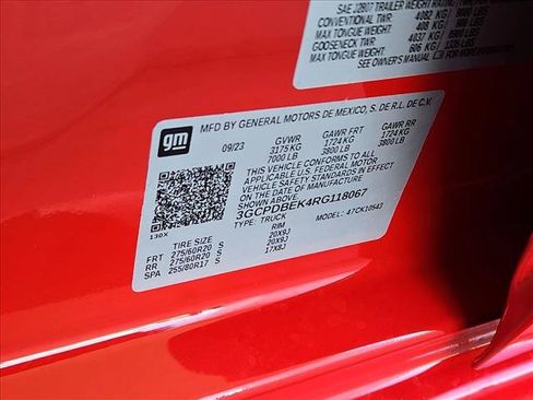 Certified 2024 Chevrolet Silverado 1500 Custom AWD/4WD image 30