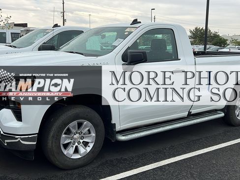 Certified 2025 Chevrolet Silverado 1500 W/T RWD image 1