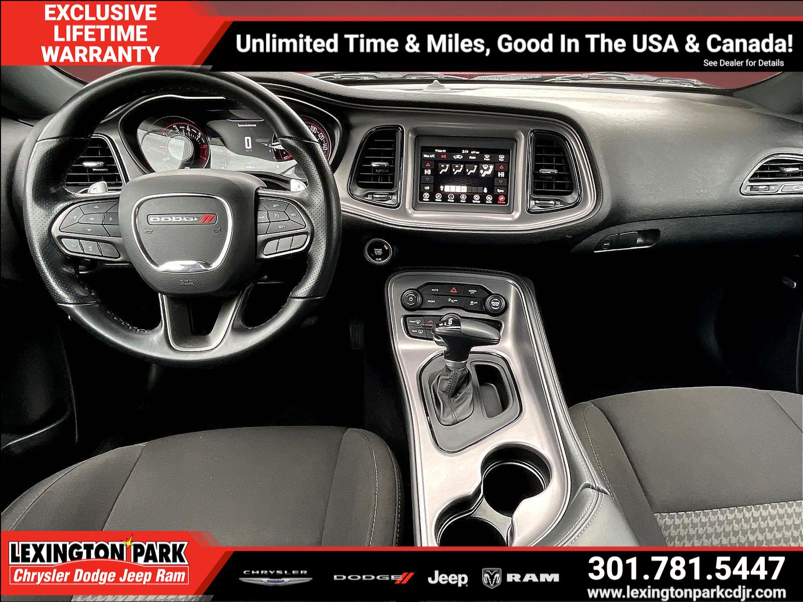 Used 2023 Dodge Challenger R/T w/ Blacktop Package RWD image 7