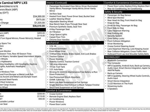 Used 2022 Kia Carnival LX FWD image 29