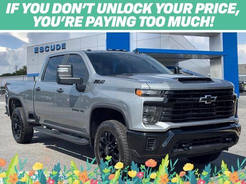 Used 2026 Chevrolet Silverado 2500 Custom w/ Custom Convenience Package AWD/4WD image 1