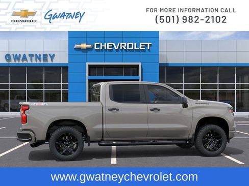 New 2026 Chevrolet Silverado 1500 Custom w/ Turbomax Blackout Package AWD/4WD image 5