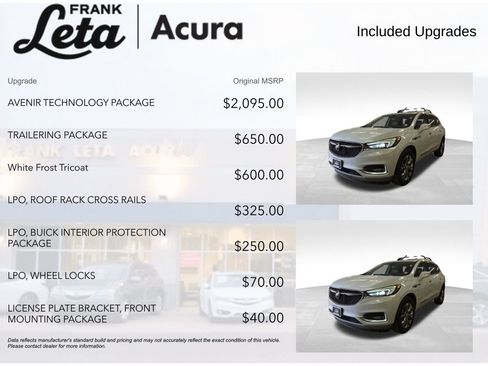 Used 2018 Buick Enclave Avenir w/ Avenir Technology Package image 8