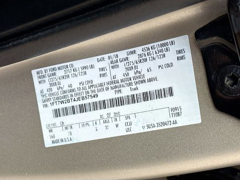 Used 2018 Ford F250 Platinum w/ Platinum Ultimate Package image 32