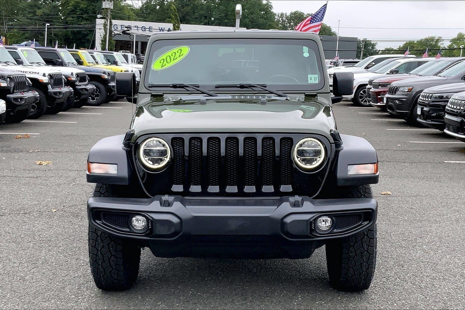 Certified 2022 Jeep Wrangler Unlimited Sport AWD/4WD image 3
