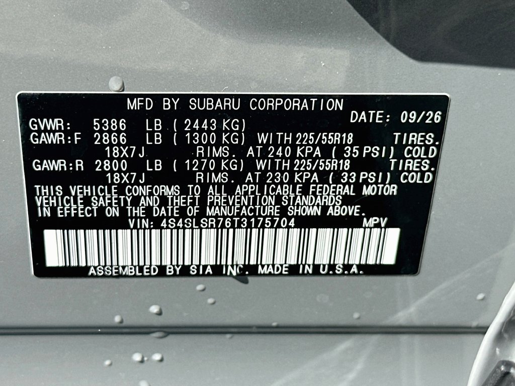New 2026 Subaru Forester Touring AWD/4WD image 28