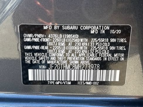 Used 2021 Subaru Crosstrek 2.5i Limited w/ Moonroof Package 1 AWD/4WD image 19