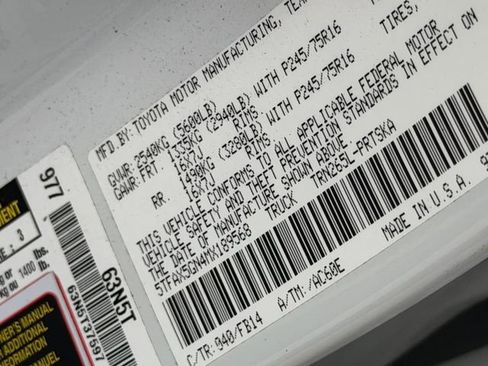 Certified 2021 Toyota Tacoma SR w/ SR Convenience Package image 10