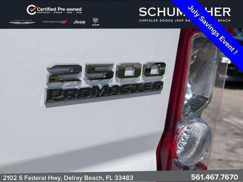Used 2025 RAM ProMaster 2500 w/ Convenience Group FWD image 13
