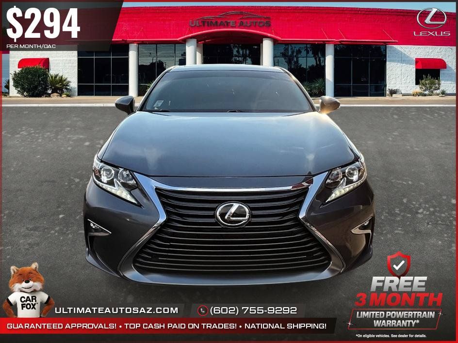 Used 2016 Lexus ES 350 w/ Premium Package w/Wood Trim FWD image 6