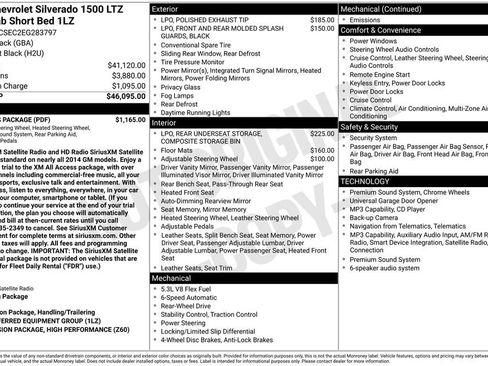 Used 2014 Chevrolet Silverado 1500 LTZ w/ LTZ Plus Package RWD image 9