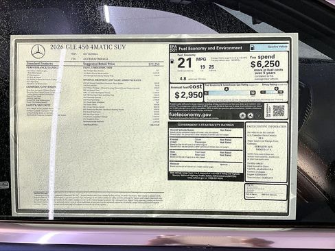 New 2026 Mercedes-Benz GLE 450 4MATIC image 18