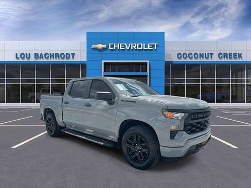 Used 2024 Chevrolet Silverado 1500 Custom w/ LPO, Dark Essentials Package RWD image 2