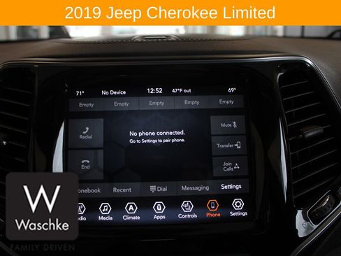 Used 2019 Jeep Cherokee Limited AWD/4WD image 50