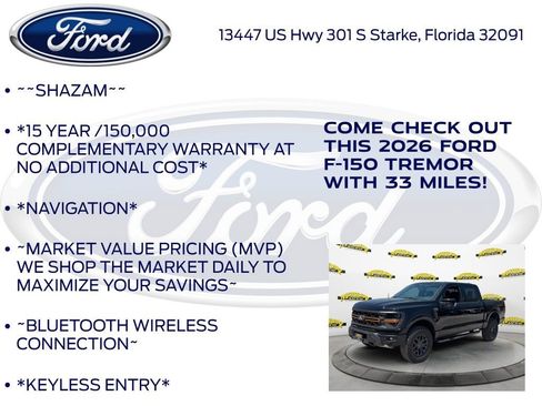 New 2026 Ford F150 Tremor AWD/4WD image 5