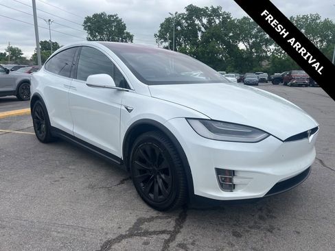 Used 2020 Tesla Model X Long Range AWD/4WD image 1