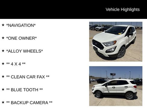 Used 2022 Ford EcoSport S AWD/4WD image 4