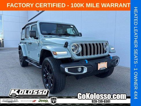 Certified 2024 Jeep Wrangler Unlimited Sahara AWD/4WD image 1