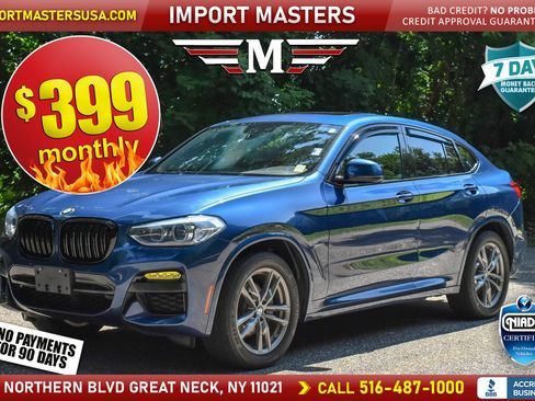 Used 2019 BMW X4 xDrive30i w/ M Sport Package 2 AWD/4WD image 1