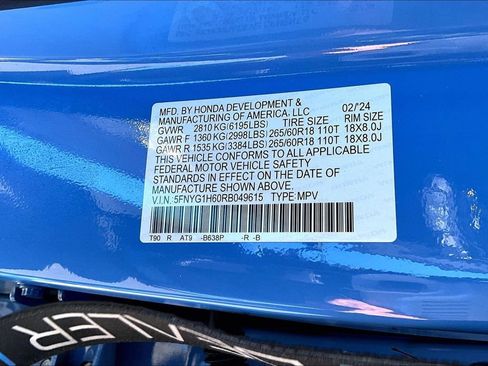 Used 2024 Honda Pilot TrailSport image 16