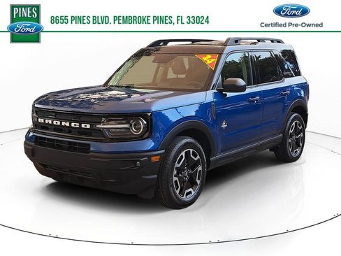 Certified 2024 Ford Bronco Sport Outer Banks AWD/4WD image 1