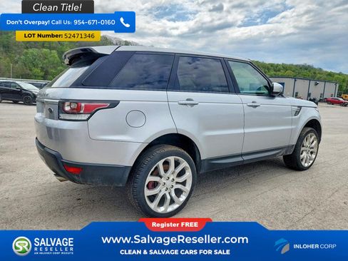 Used 2015 Land Rover Range Rover Sport Supercharged AWD/4WD image 4
