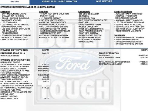 New 2026 Ford F150 King Ranch w/ Equipment Group 601A High AWD/4WD image 2