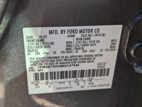 Used 2021 Ford Explorer XLT w/ Equipment Group 202A image 35