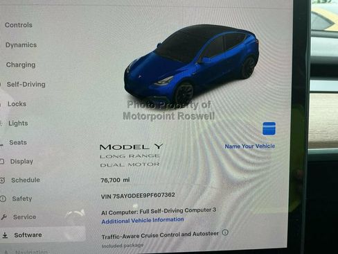 Used 2023 Tesla Model Y Long Range AWD/4WD image 3
