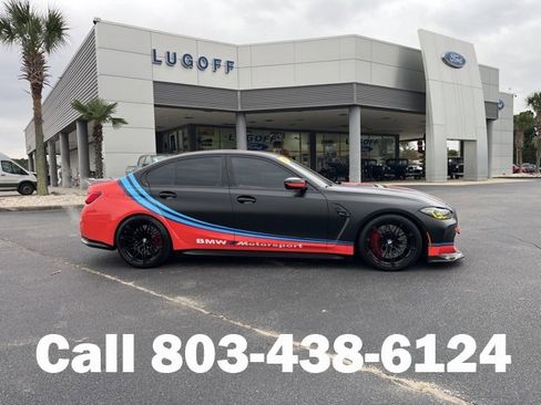 Used 2024 BMW M3 Competition w/ M Carbon Exterior Package image 2