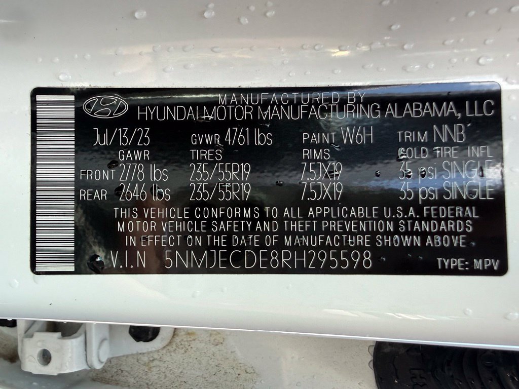 Used 2024 Hyundai Tucson Limited AWD/4WD image 34
