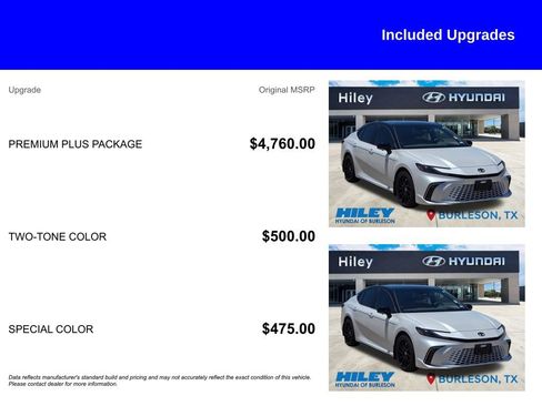 Used 2026 Toyota Camry XSE w/ Premium Plus Package FWD image 5