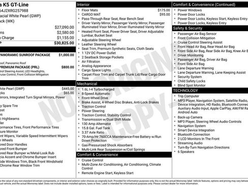 Used 2024 Kia K5 GT-Line FWD image 5