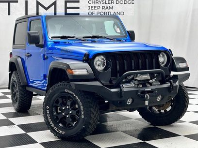 Certified 2021 Jeep Wrangler Willys