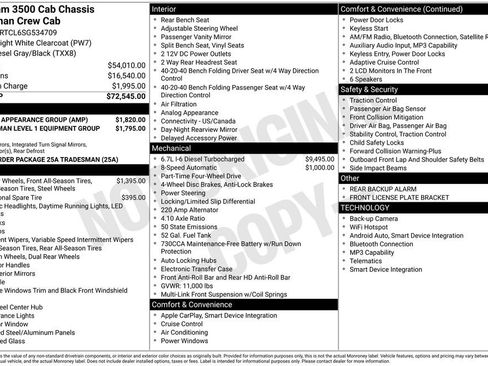 Used 2025 RAM 3500 Tradesman w/ Chrome Appearance Group image 3