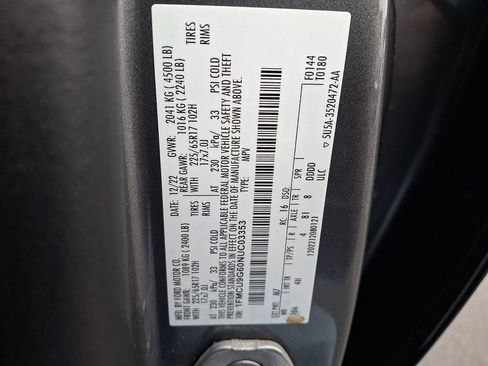 Certified 2022 Ford Escape SE w/ Convenience Package image 26