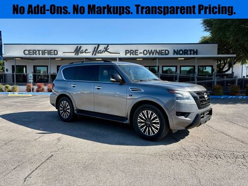 Used 2022 Nissan Armada SL w/ Midnight Edition Package RWD image 1