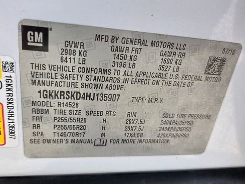 Used 2017 GMC Acadia Limited SLT image 20