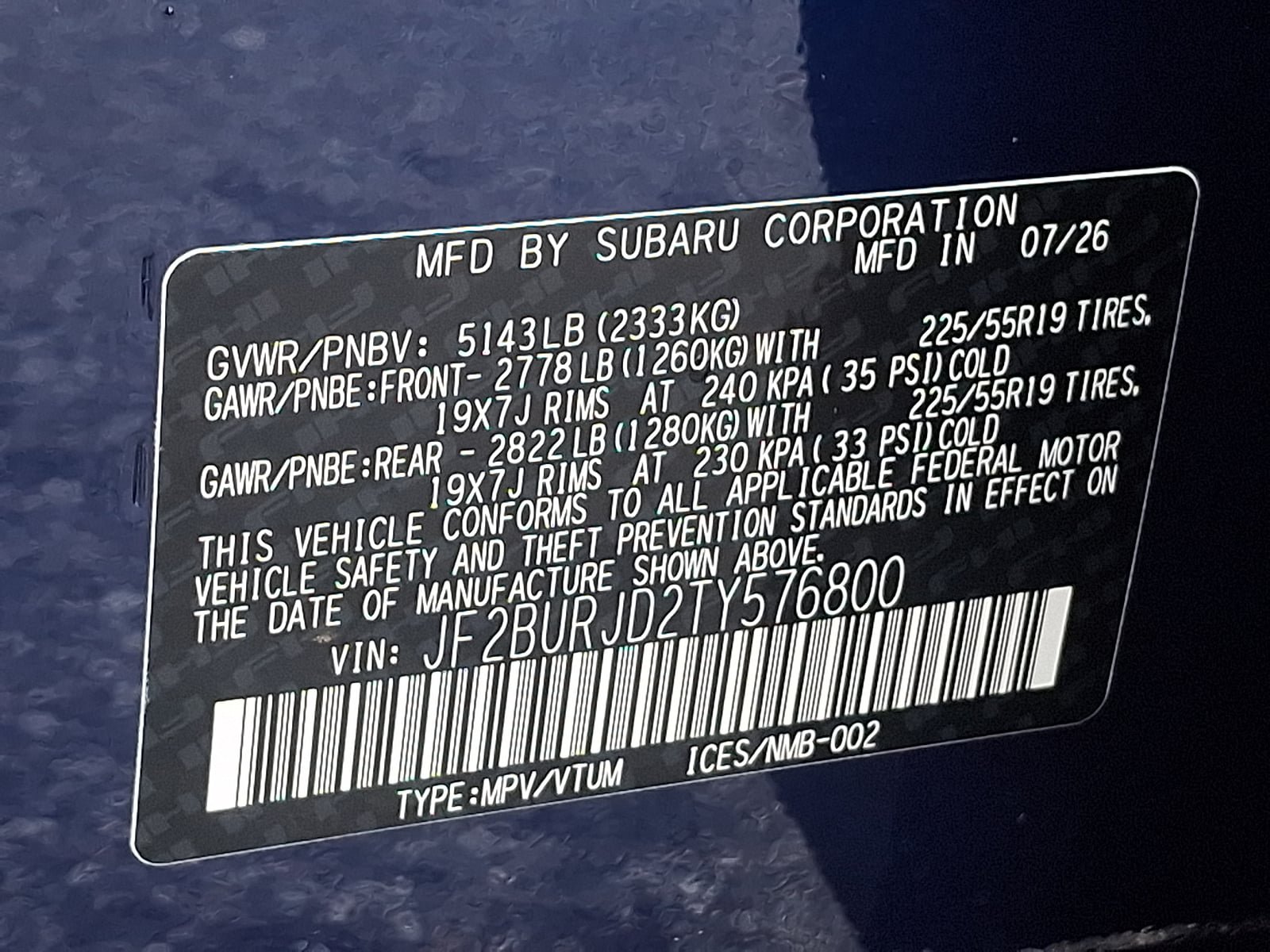 New 2026 Subaru Outback Touring XT AWD/4WD image 18