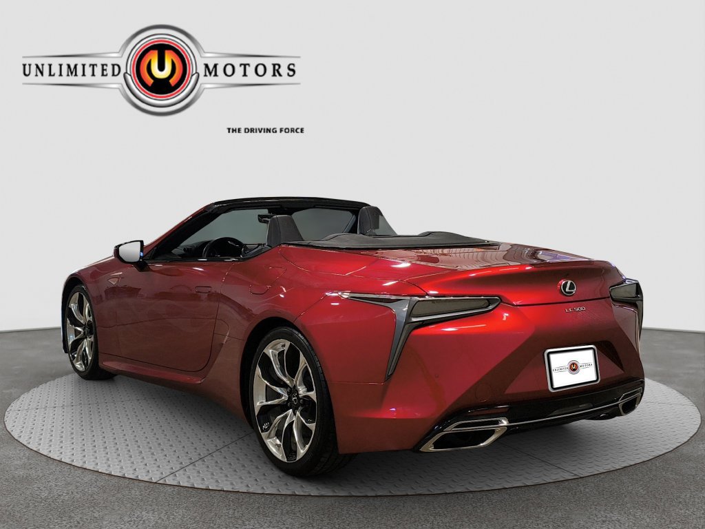 Used 2021 Lexus LC 500 Convertible w/ Touring Package RWD image 3