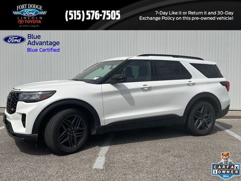Certified 2025 Ford Explorer ST w/ Sun And Sound Package AWD/4WD image 1