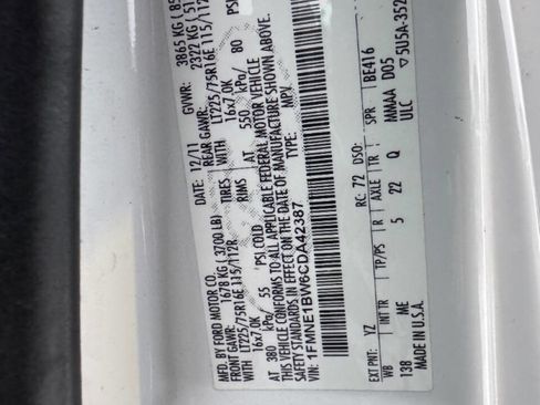 Used 2012 Ford E-150 and Econoline 150 Wagon image 25