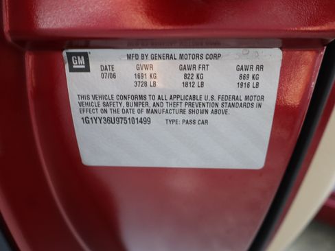 Used 2007 Chevrolet Corvette Convertible w/ Preferred Equipment Group RWD image 54