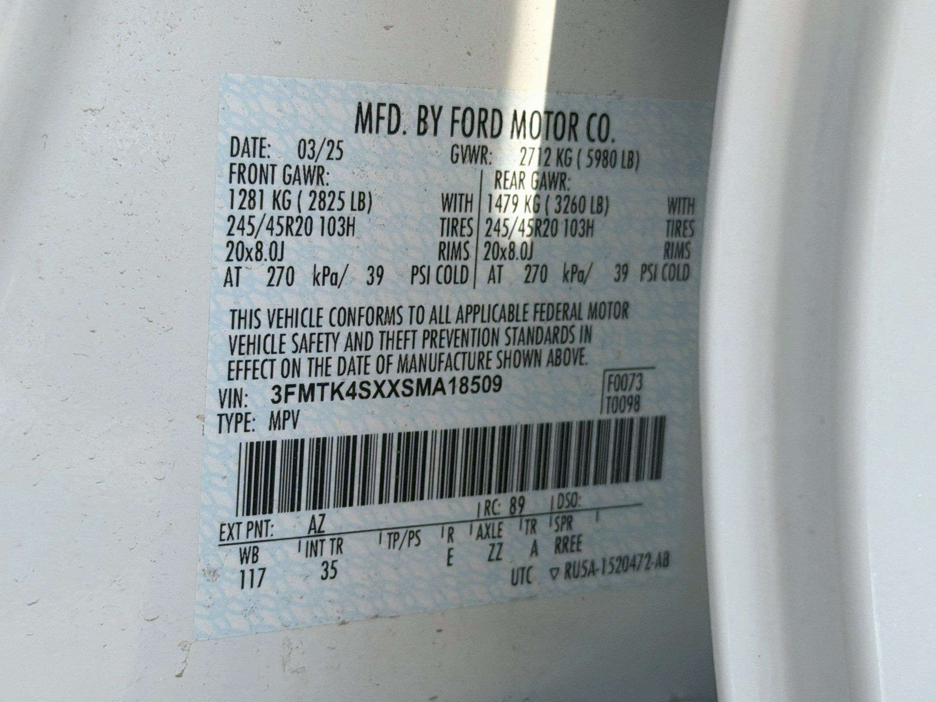 Certified 2025 Ford Mustang Mach-E GT AWD/4WD image 33