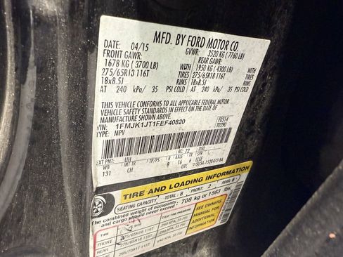 Used 2015 Ford Expedition EL XLT image 10